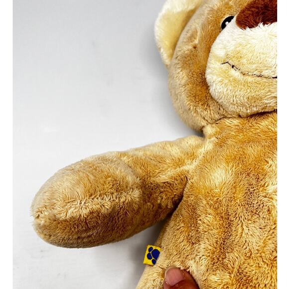 Light Brown Build A Bear Bear size Pre-Owned in good condition has a few stains - Picture 5 of 8